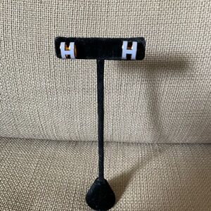 Hermes NEW Mini Pop H gold with lilac enamel